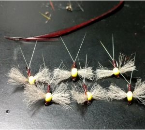 Fly fishing realistic caddis wings 2sizes mixed pre-cut fly tying wings fly  tying materials trout fly lure 36pcs/bag