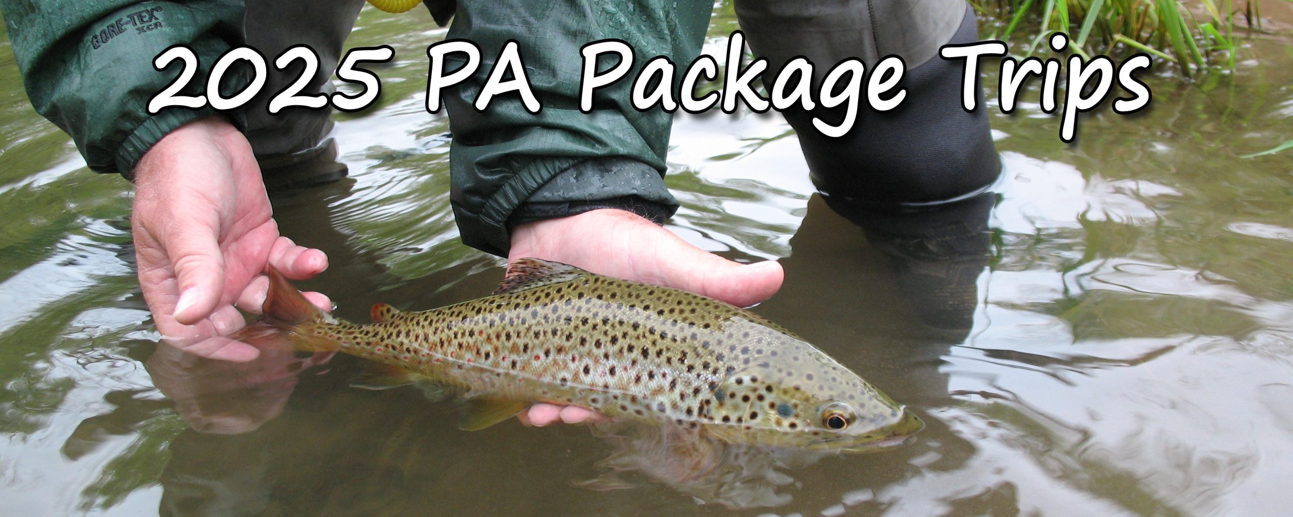 Our 2025 Pennsylvania Trout Fishing Package Trips (Lodging, Food, And Guiding) Are On the Website. Time To Book Before It Is Too Late.