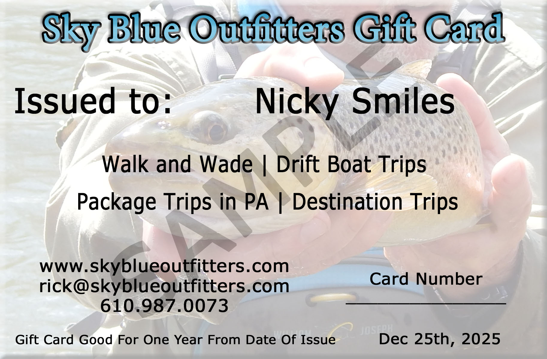 Get Your Gift Card For The Holidays